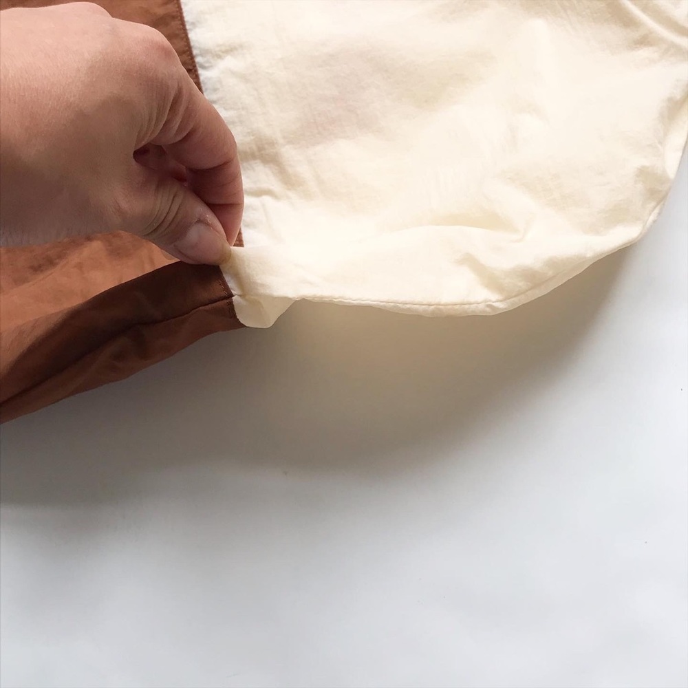 Zara NWT thin color block packable bag M - Picture 6 of 6